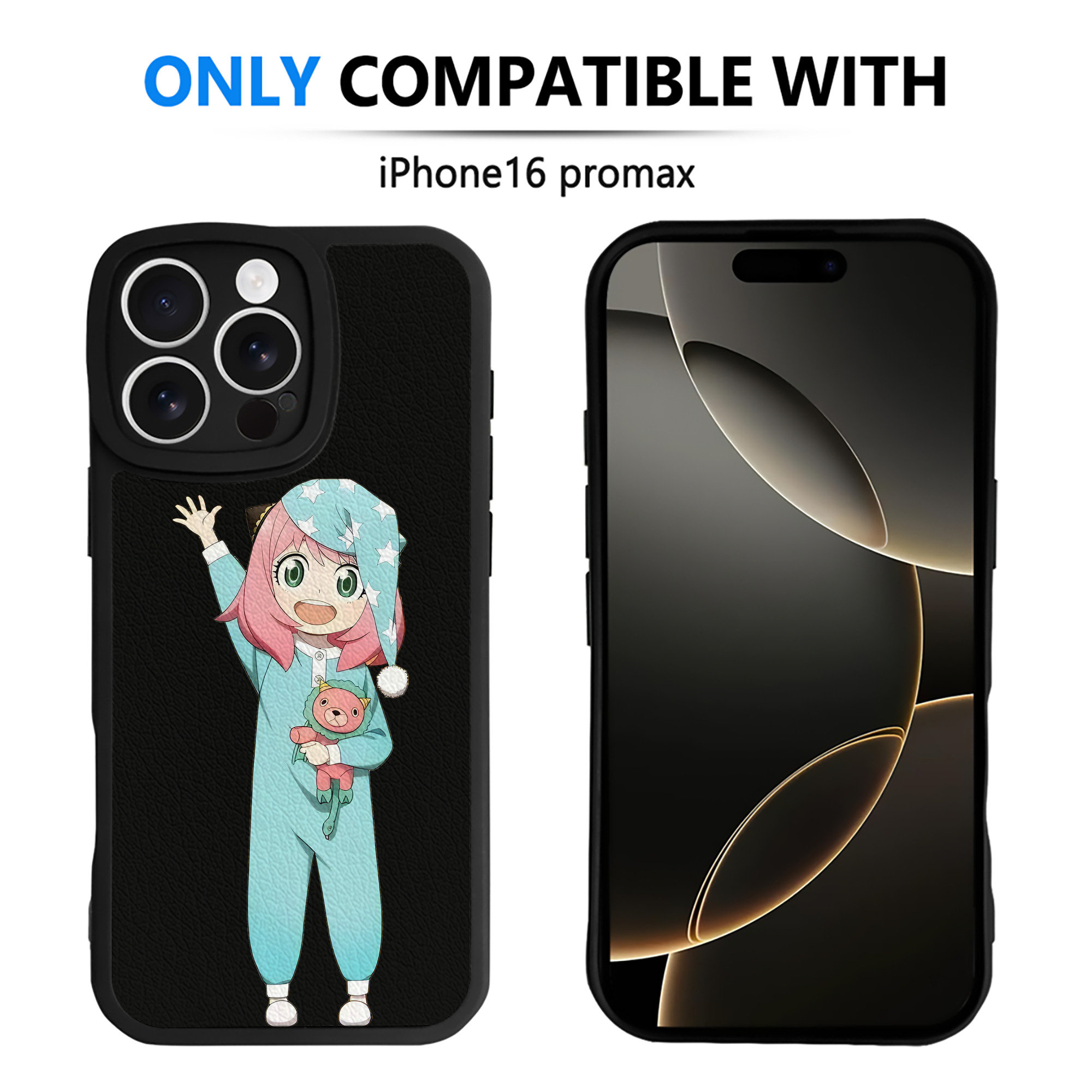 （画像用） SPY×FAMILY间谍家家酒 【iPhone 16シリーズ対応】シリコンスマホケース（レザー調） 材質：シリコン